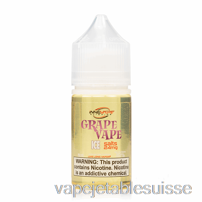 Vape Suisse Sels De Glace Raisinvape - E-liquide Innevape - 30ml 24mg